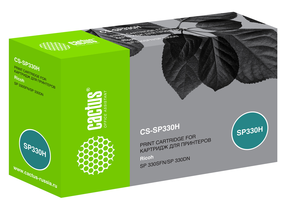 Картридж лазерный Cactus CS-SP330H 408281 черный (7000стр.) для Ricoh Aficio SP 330DN/330SFN/330SN