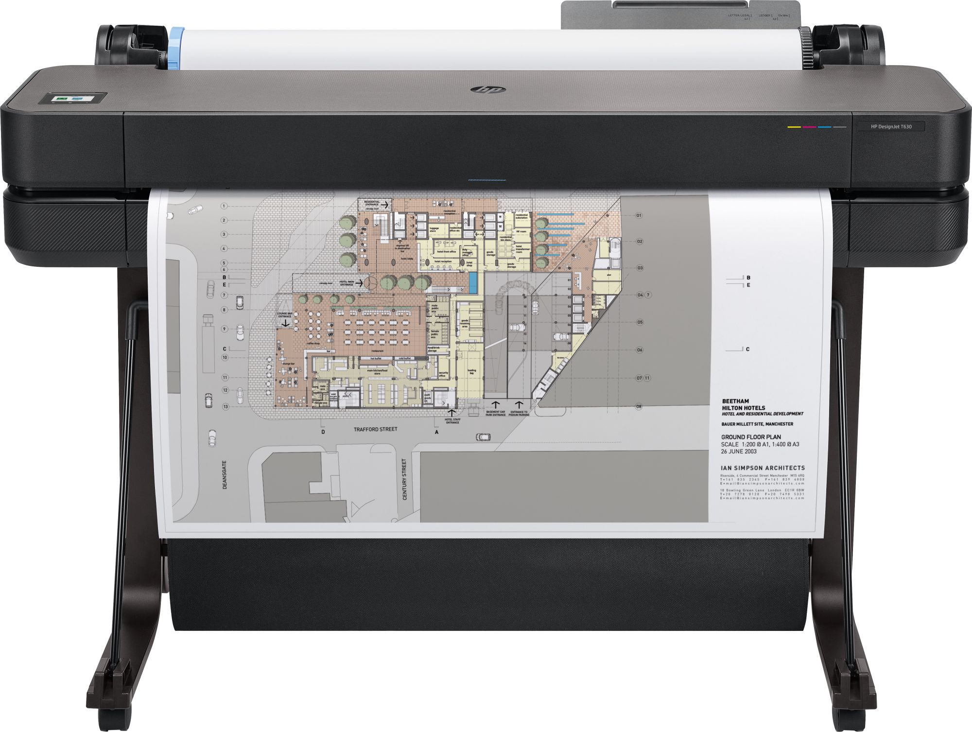 Плоттер HP Designjet T630 (5HB11A) A0/36"