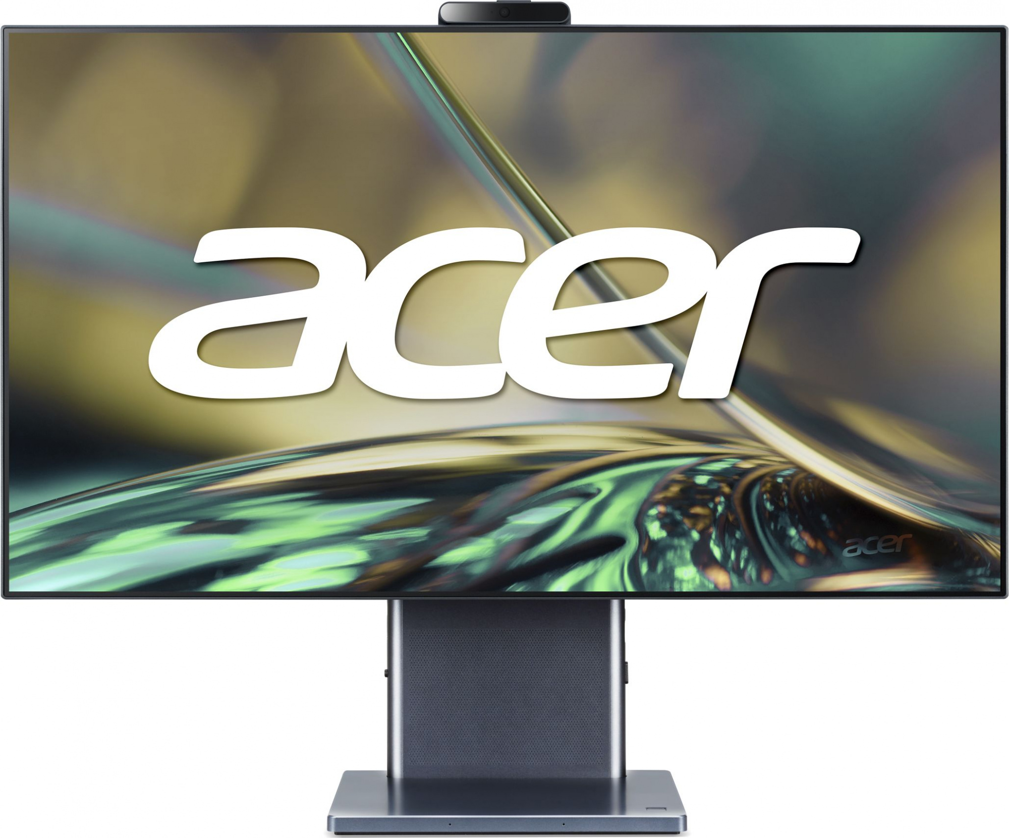 Моноблок Acer Aspire S27-1755 27" WQHD i7 1260P (2.1) 16Gb SSD512Gb Iris Xe CR Eshell GbitEth WiFi BT 135W клавиатура мышь Cam серый 2560x1440