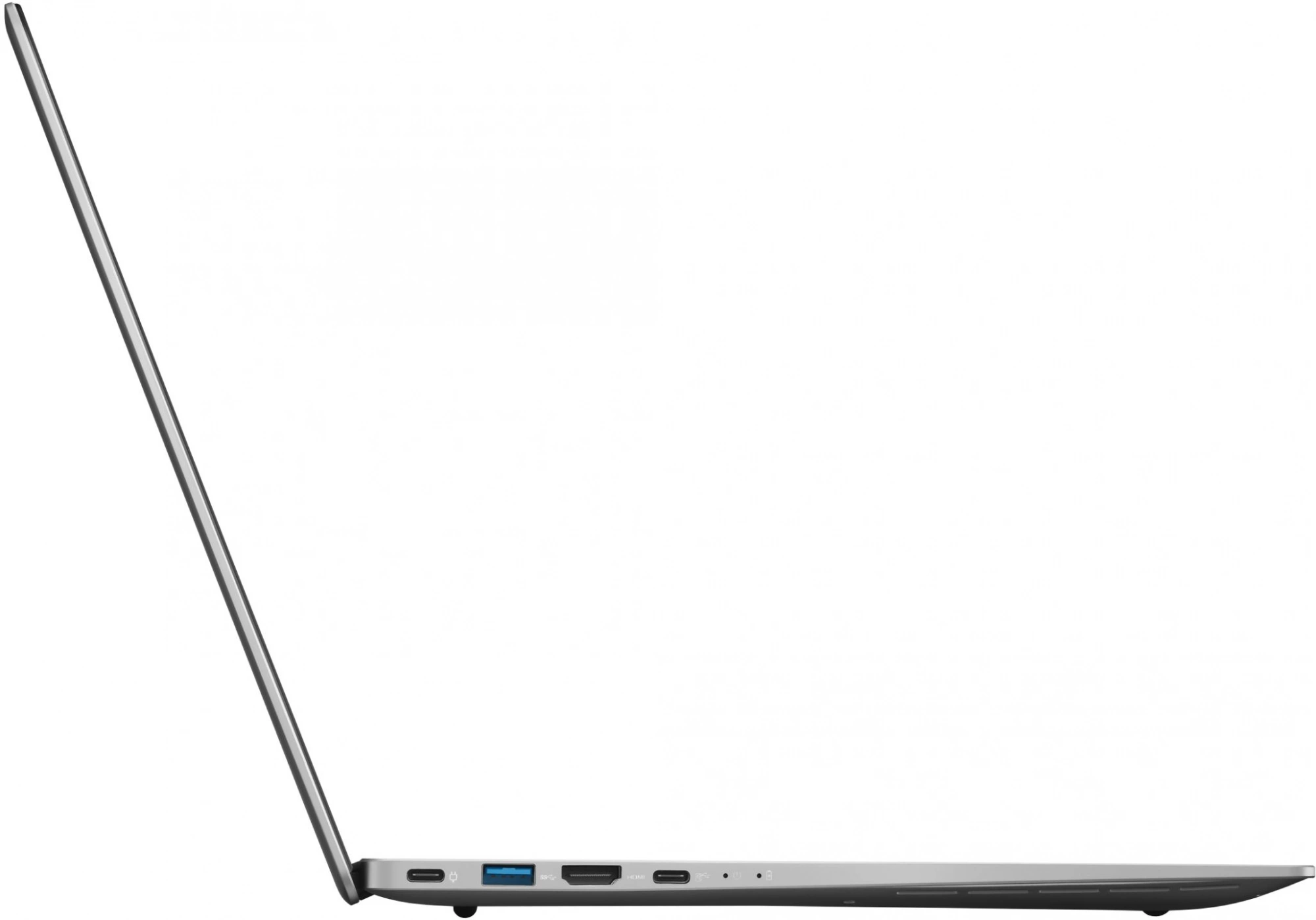 Ноутбук Osio FocusLine F160i-004 Core i3 1215U 16Gb SSD512Gb Intel UHD Graphics 16.1" IPS FHD (1920x1080) Windows 11 Home grey WiFi BT Cam 6000mAh