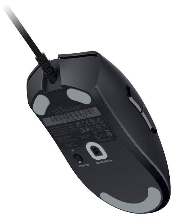 Мышь Razer DeathAdder V3 черный оптическая (30000dpi) USB (6but)