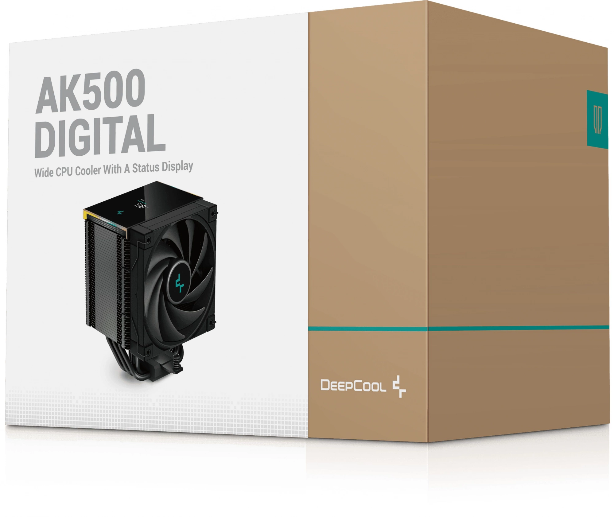 Устройство охлаждения(кулер) Deepcool AK500 DIGITAL Soc-AM5/AM4/1151/1200/1700 4-pin Al+Cu 240W 1291gr Ret