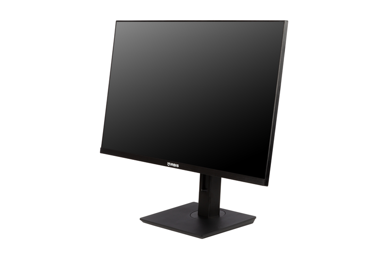 Монитор IRBIS SMARTVIEW 27'' LED Monitor 1920x1080, 16:9, IPS, 250 cd/m2, 1000:1, 3ms, 178°/178° VGA HDMI DP USB Audio out 75Hz Tilt Height Swivel Pivot Camera 5 mp Speak внутр. бп Black 3y  (C (потертости.)