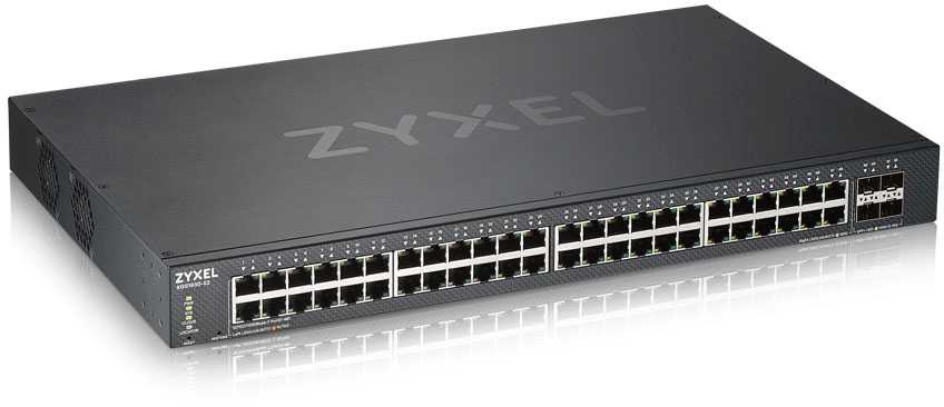 Коммутатор Zyxel XGS1930-52-EU0101F (L2+) 48x1Гбит/с 4SFP+ управляемый