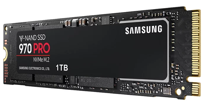 Твердотельный накопитель SSD M.2 (PCI-E NVMe) 1Tb (1024GB) Samsung 970 PRO (R3500/W2700MB/s) (MZ-V7P1T0BW) 1year