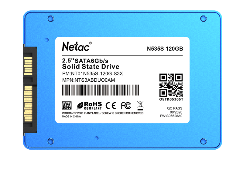 Накопитель SSD Netac SATA-III 120GB NT01N535S-120G-S3X N535S 2.5"