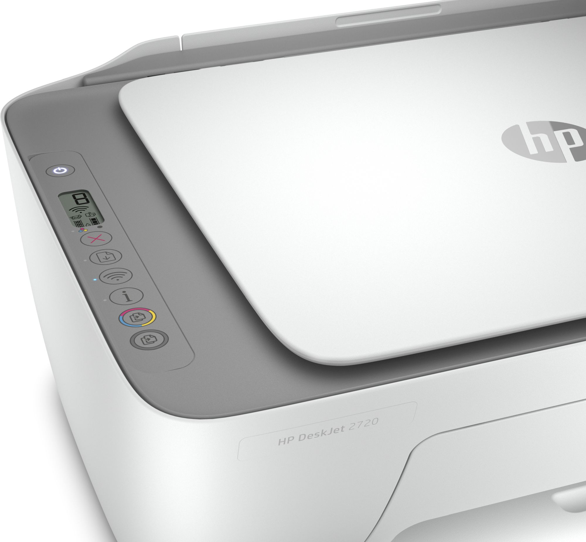 МФУ струйный HP DeskJet 2720 (3XV18B) A4 WiFi USB белый