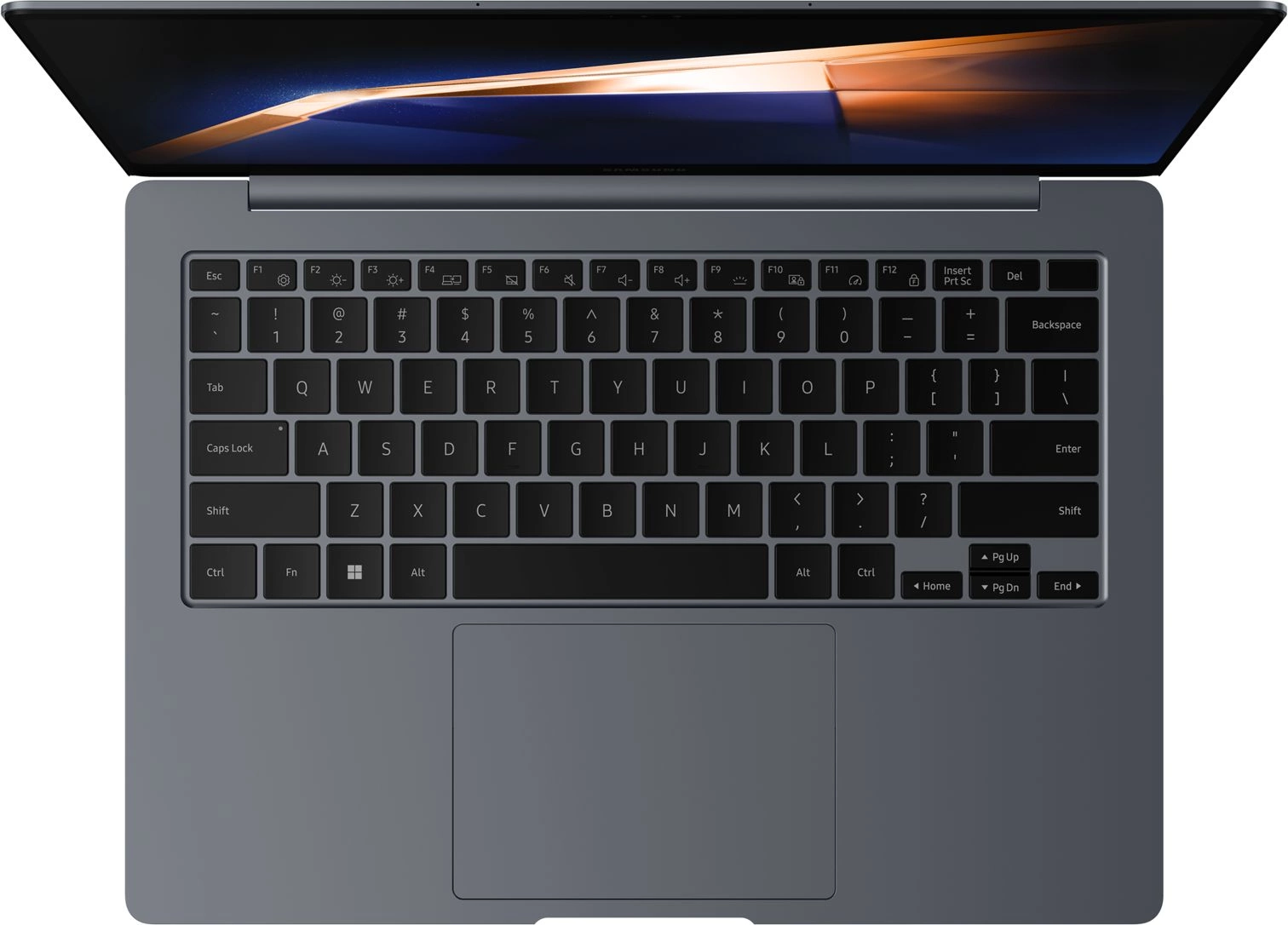 Ноутбук Samsung Galaxy Book 4 Pro NP940 Core Ultra 5 125H 16Gb SSD512Gb Intel Arc 14" AMOLED Touch 3K (2880x1800) Windows 11 Home grey WiFi BT Cam (NP940XGK-KG1IN)