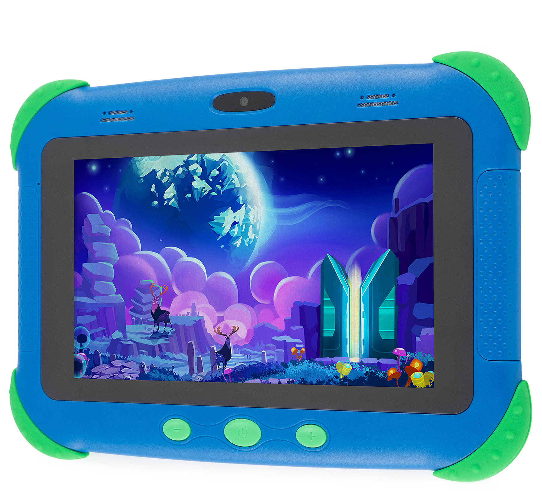 Планшет Digma CITI Kids MT8321 (1.3) 4C RAM2Gb ROM32Gb 7" IPS 1024x600 3G Android 9.0 синий 2Mpix 0.3Mpix BT WiFi Touch microSDHC 64Gb minUSB 2800mAh