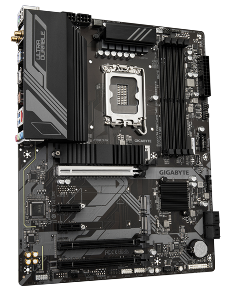 Материнская плата Gigabyte Z790 D AX Soc-1700 Intel Z790 4xDDR5 ATX AC`97 8ch(7.1) 2.5Gg RAID+HDMI+DP