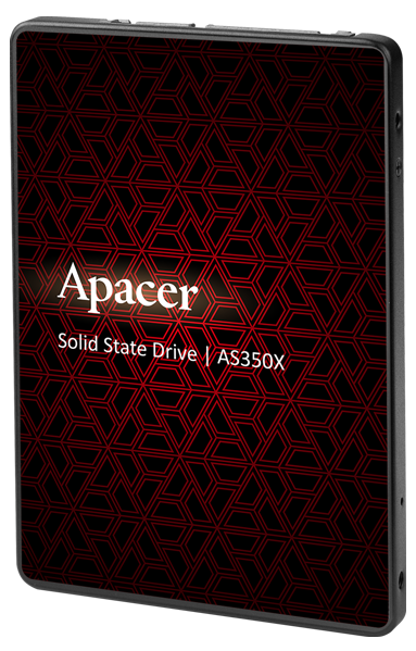 Твердотельный накопитель Apacer SSD PANTHER AS350X 128Gb SATA 2.5" 7mm, R560/W540 Mb/s, 3D NAND, IOPS 38K/75K, MTBF 1,5M, 75TBW, Retail, 3 years (AP128GAS350XR-1)