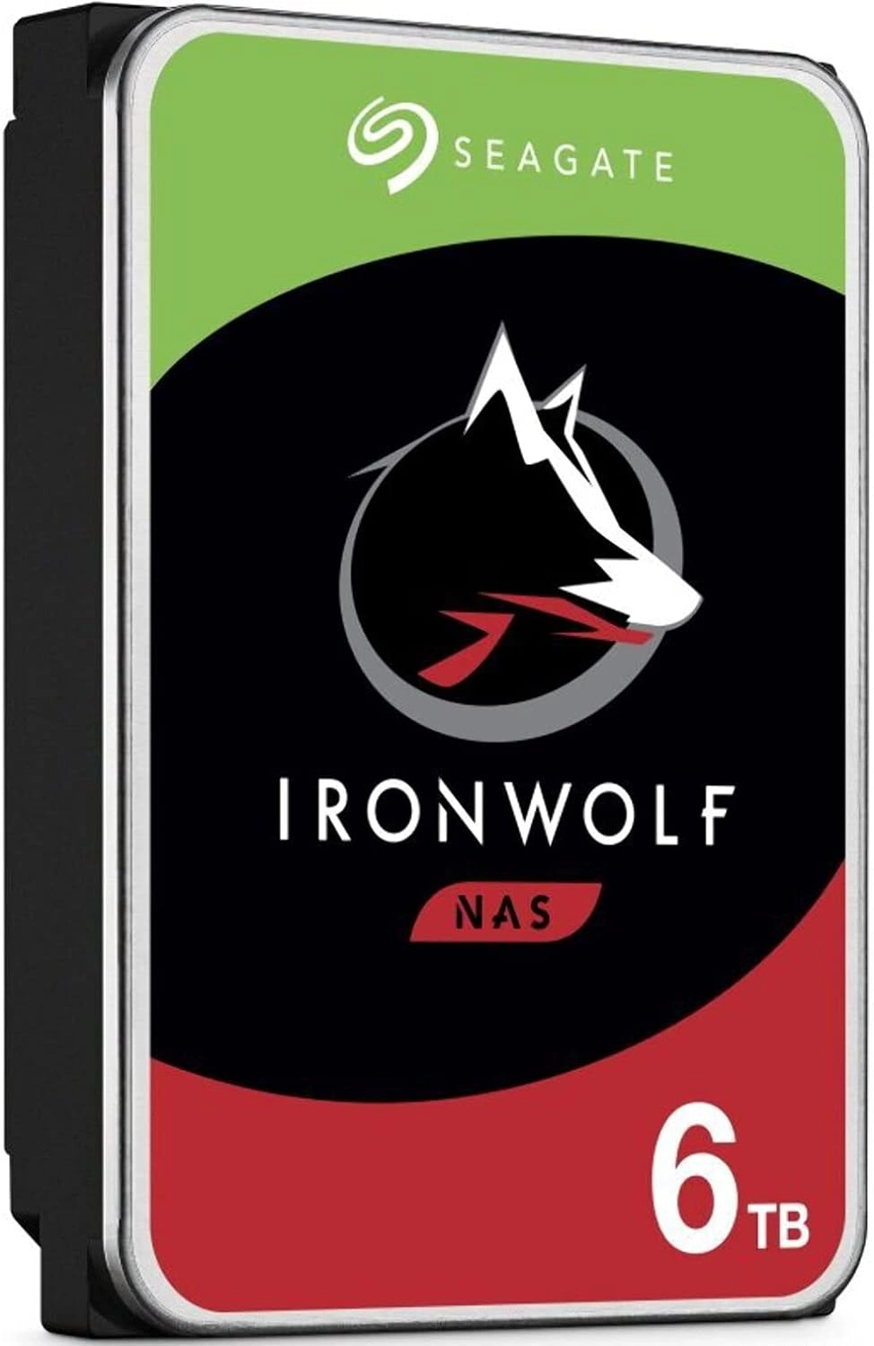 Жесткий диск Seagate IronWolf NAS HDD 3.5" SATA 6Tb, 5400 rpm, 256Mb buffer, 512e/4Kn, ST6000VN006, 1 year, (аналог ST6000VN001)