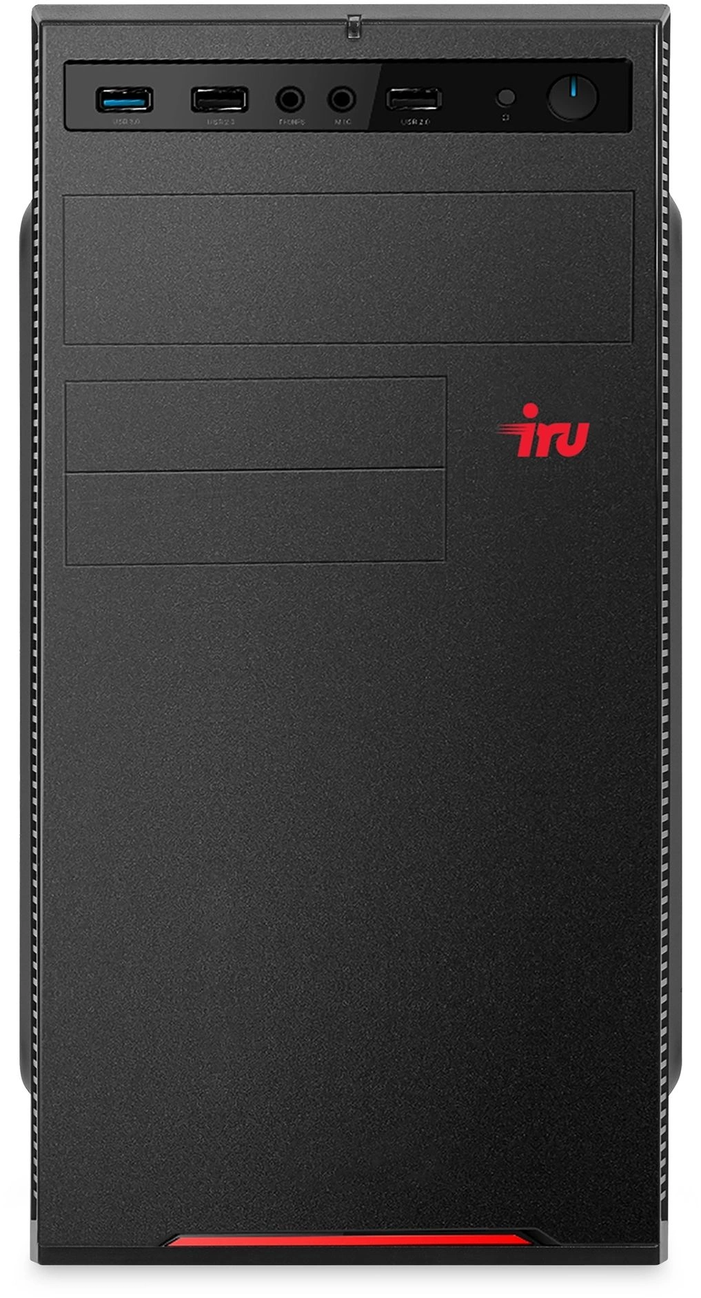 ПК IRU Home 310H6SE MT i7 12700 (1.6) 32Gb SSD512Gb UHDG 770 Free DOS GbitEth 400W черный (2023067)