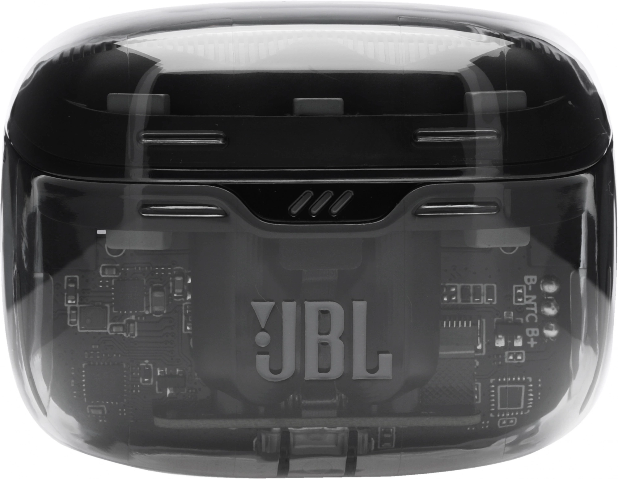 Гарнитура внутриканальные JBL Tune Beam Ghost черный беспроводные bluetooth в ушной раковине (JBLTBEAMGBLKAS)