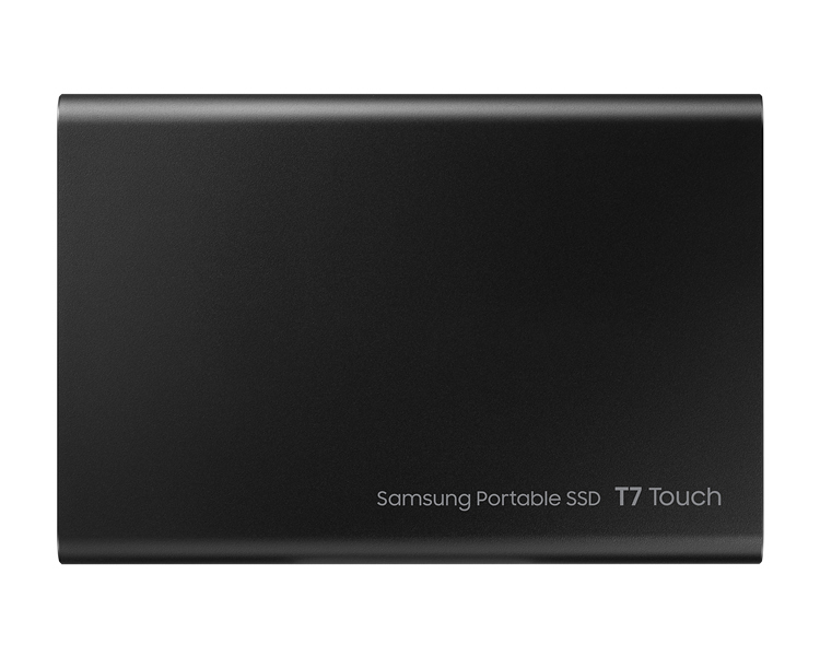 Твердотелльный накопитель SSD Samsung T7 Touch External 500Gb BLACK USB 3.2 (MU-PC500K/WW ) 1year