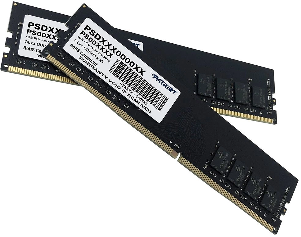 Память DDR4 2x8GB 2666MHz Patriot PSD416G2666K Signature RTL PC4-21300 CL19 DIMM 288-pin 1.2В kit single rank Ret