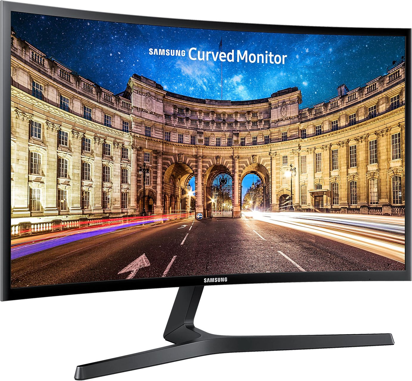 Монитор Samsung 27" C27F396FHI черный VA LED 16:9 HDMI матовая 250cd 178гр/178гр 1920x1080 60Hz FreeSync VGA FHD 4.1кг