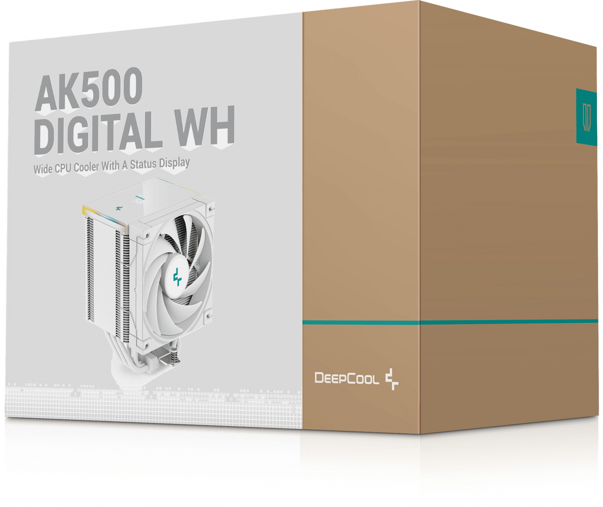 Устройство охлаждения(кулер) Deepcool AK500 Digital Soc-AM5/AM4/1151/1200/1700 4-pin 25.9-28dB Al+Cu 240W 1291gr LED Ret