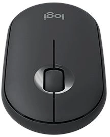 Мышь Logitech Pebble 2 M350S графитовый оптическая (4000dpi) silent беспроводная BT USB для ноутбука (2but)