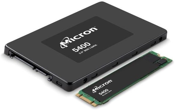 Твердотельный накопитель Micron 5400PRO 960GB SATA 2.5" 3D TLC R540/W520MB/s MTTF 3М 95000/33000 IOPS 1.5 DWPD SSD Enterprise Solid State Drive, 1 year, OEM