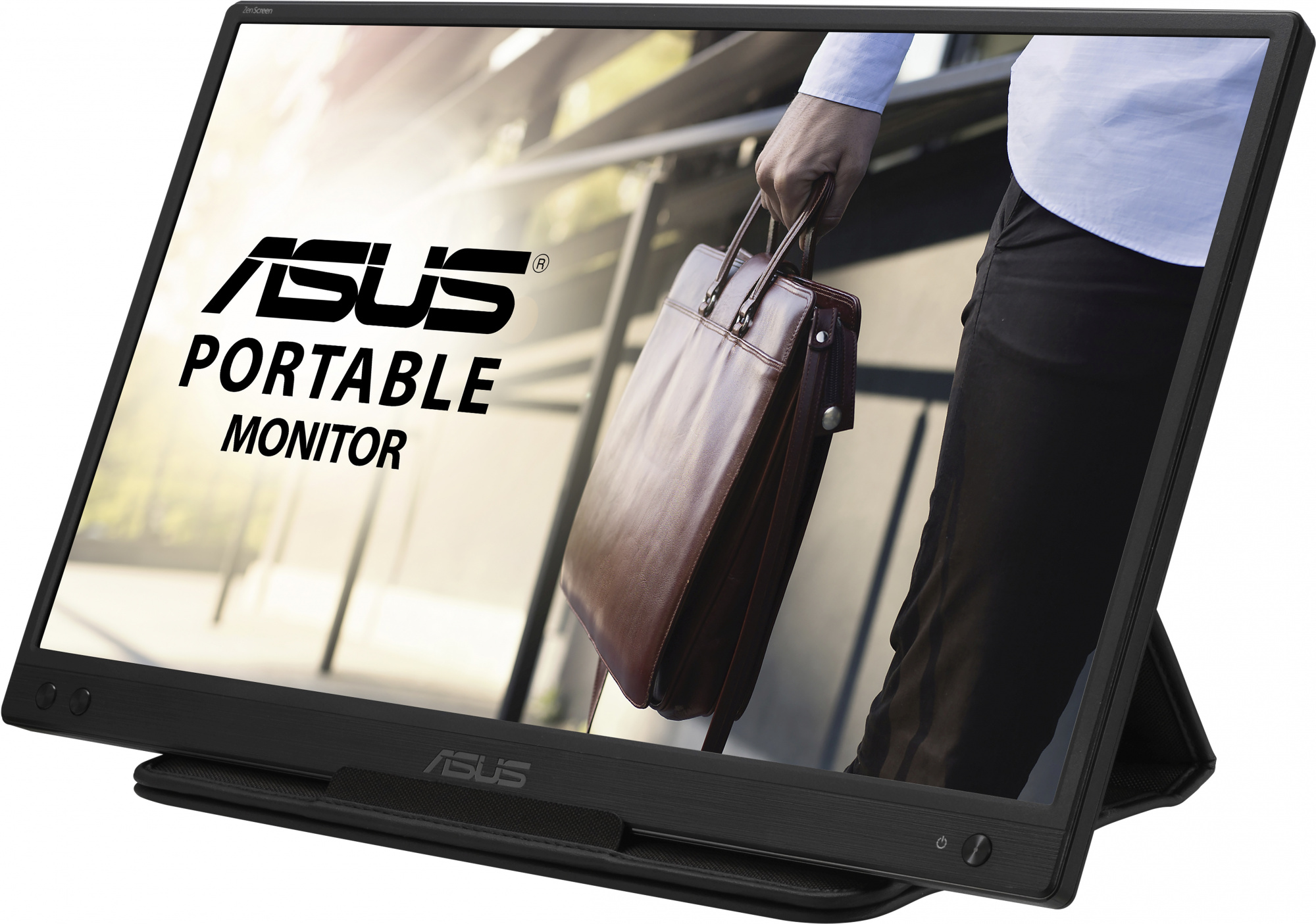 Монитор Asus 15.6" ZenScreen MB166C черный IPS LED 16:9 матовая 250cd 178гр/178гр 1920x1080 60Hz FHD USB 0.78кг