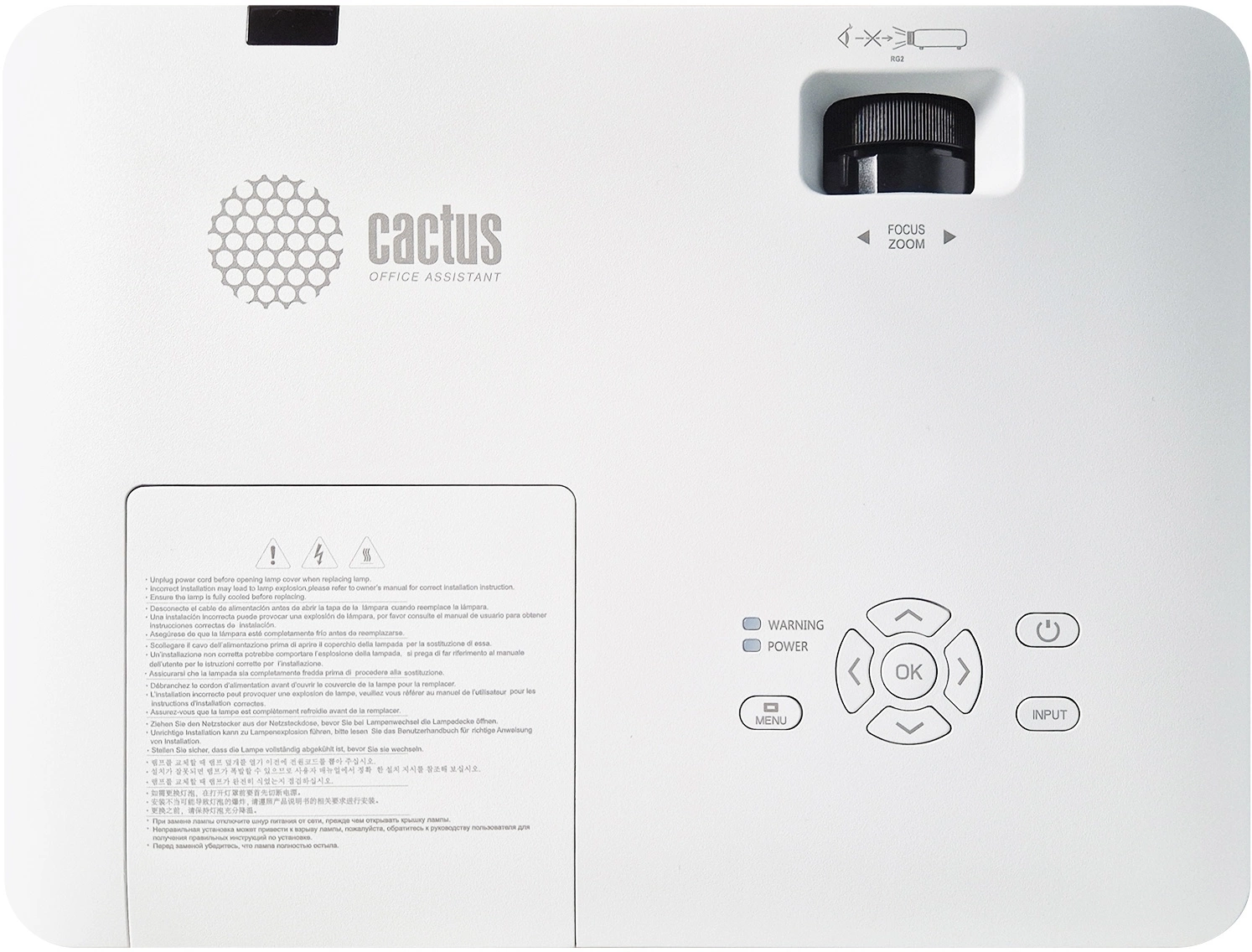 Проектор Cactus CS-S3.WT 3LCD 43000Lm LS 4300Lm ANSI (1280x1024) 15000:1 ресурс лампы:10000часов 1xUSB typeA 2xHDMI 4.7кг