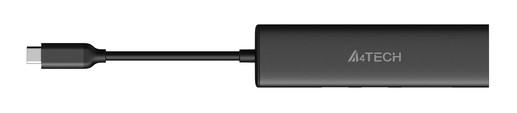 Разветвитель USB-C A4Tech DST-60C 2порт. серый