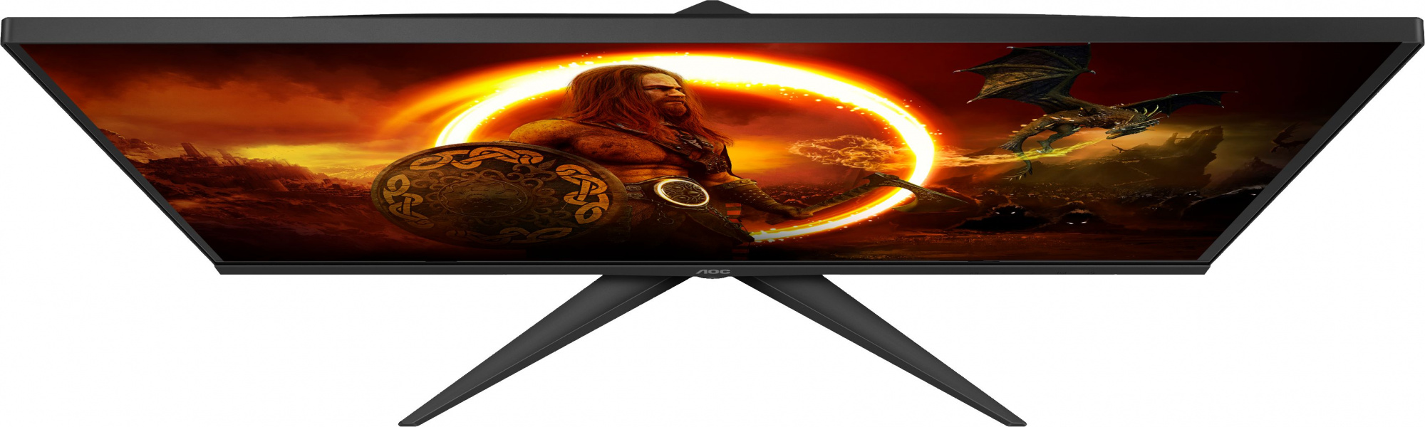 Монитор AOC 27" 27G2SPAE черный/красный IPS LED 1ms 16:9 HDMI M/M матовая 250cd 178гр/178гр 1920x1080 165Hz FreeSync Premium VGA DP FHD 4.53кг