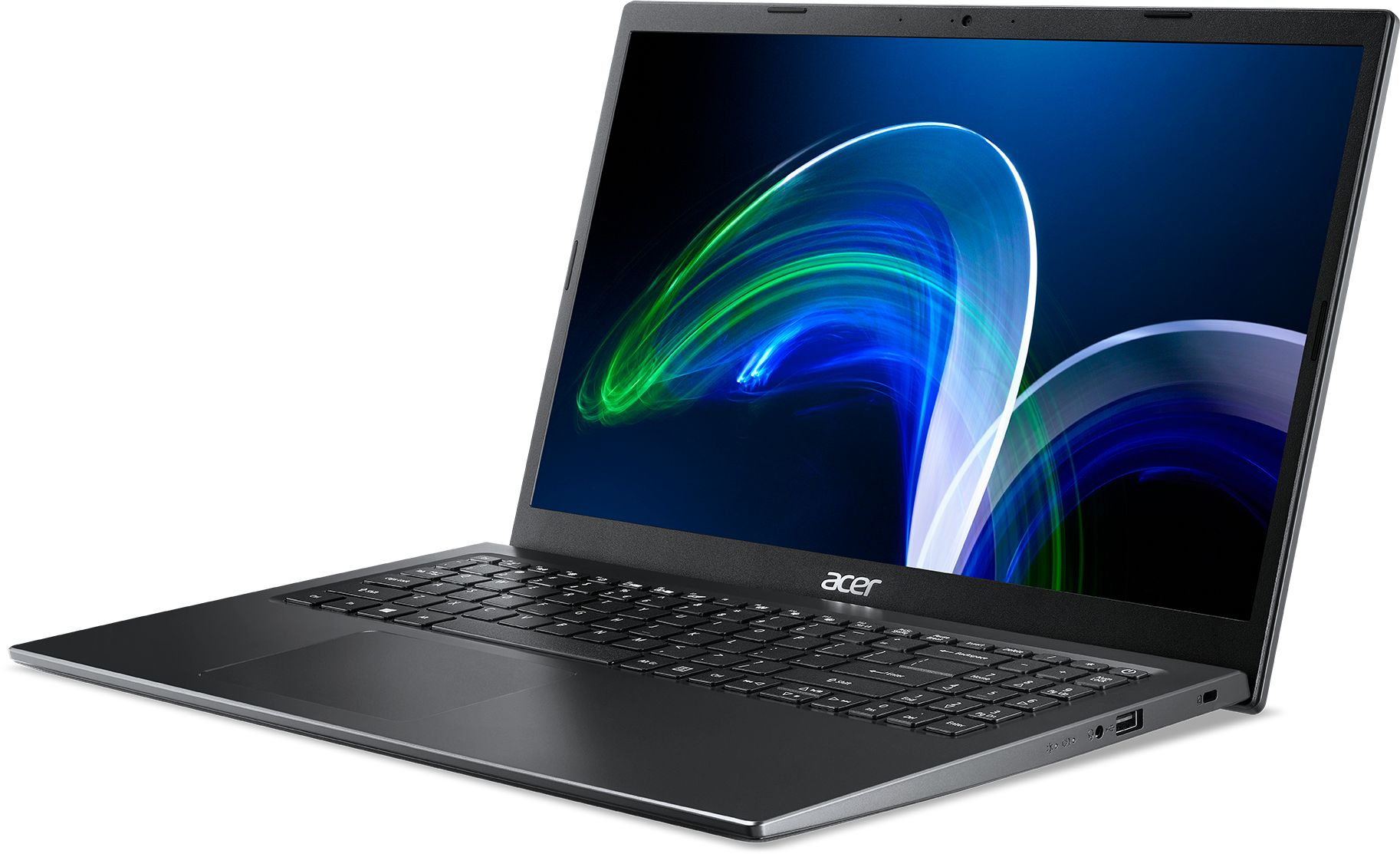 Ноутбук Acer Extensa 15 EX215-54-510N Core i5 1135G7 8Gb SSD512Gb Intel Iris Plus graphics 15.6" IPS FHD (1920x1080) noOS black WiFi BT Cam (NX.EGJER.006)