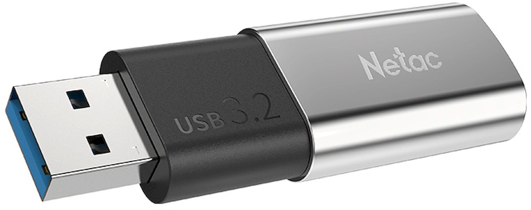 Носитель информации Netac US2 1TB USB3.2 Solid State Flash Drive, up to 530MB/450MB/s